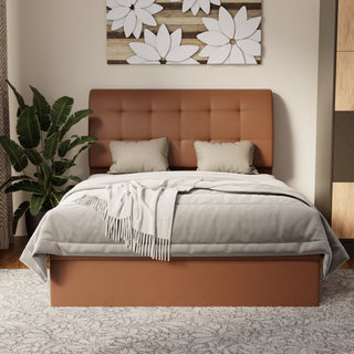 Haldor Faux Leather Storage Bed Frame (Pet Friendly) by Esteller