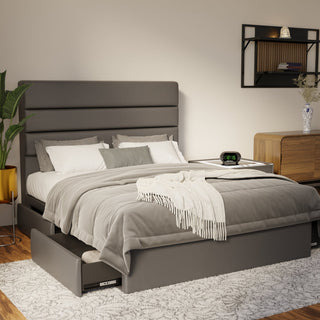 Corlune Faux Leather Drawer Bed Frame (Pet Friendly) by Esteller