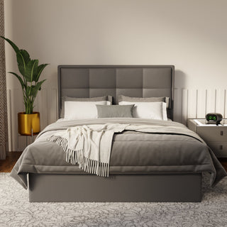 Solvane Faux Leather Drawer Bed Frame (Pet Friendly) by Esteller