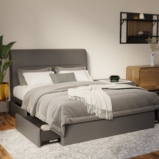 Lysara Faux Leather Drawer Bed Frame (Pet Friendly) by Esteller