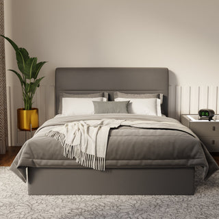 Lysara Faux Leather Drawer Bed Frame (Pet Friendly) by Esteller
