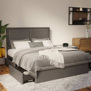 Bravelle Faux Leather Drawer Bed Frame (Pet Friendly) by Esteller
