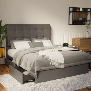 Endora Faux Leather Drawer Bed Frame (Pet Friendly) by Esteller