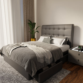 Endora Faux Leather Drawer Bed Frame (Pet Friendly) by Esteller