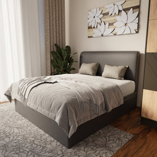 Vintaro Faux Leather Storage Bed Frame (Pet Friendly) by Esteller