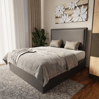 Shiro Faux Leather Storage Bed Frame (Pet Friendly) by Esteller