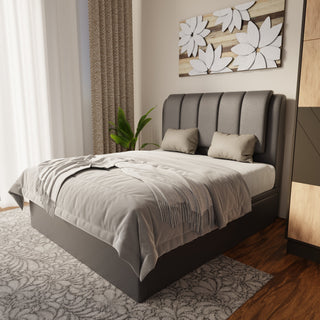 Asteron Faux Leather Storage Bed Frame (Pet Friendly) by Esteller