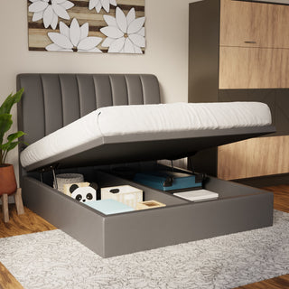 Trevino Faux Leather Storage Bed Frame (Pet Friendly) by Esteller