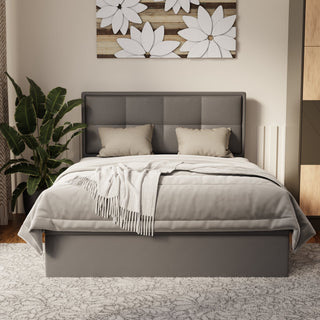 Solvane Faux Leather Storage Bed Frame (Pet Friendly) by Esteller
