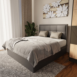 Solvane Faux Leather Storage Bed Frame (Pet Friendly) by Esteller