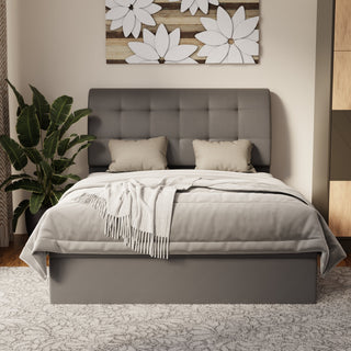 Haldor Faux Leather Storage Bed Frame (Pet Friendly) by Esteller