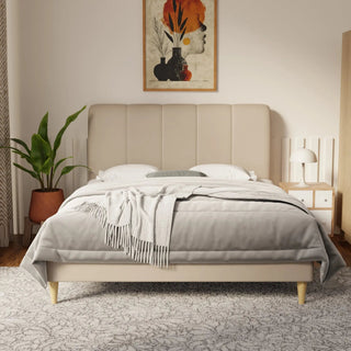 Caldrin Faux Leather Bed Frame (Pet Friendly) by Esteller