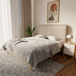 Caldrin Faux Leather Bed Frame (Pet Friendly) by Esteller