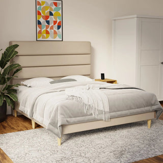 Corlune Faux Leather Bed Frame (Pet Friendly) by Esteller