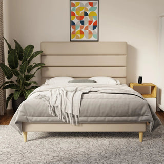 Corlune Faux Leather Bed Frame (Pet Friendly) by Esteller