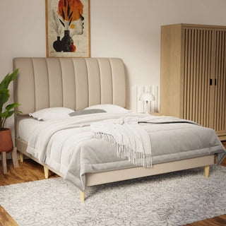 Trevino Faux Leather Bed Frame (Pet Friendly) by Esteller