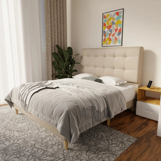 Endora Faux Leather Bed Frame (Pet Friendly) by Esteller