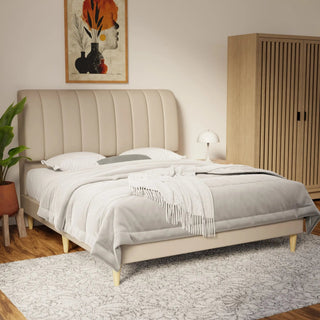 Kuro Faux Leather Bed Frame (Pet Friendly) by Esteller