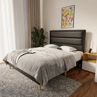 Zorvain Faux Leather Bed Frame (Pet Friendly) by Esteller
