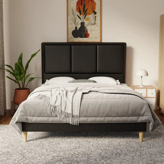 Velmira Faux Leather Bed Frame (Pet Friendly) by Esteller