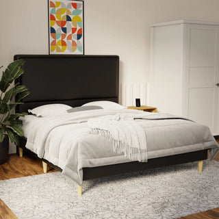 Shiro Faux Leather Bed Frame (Pet Friendly) by Esteller