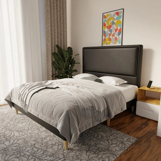Shiro Faux Leather Bed Frame (Pet Friendly) by Esteller