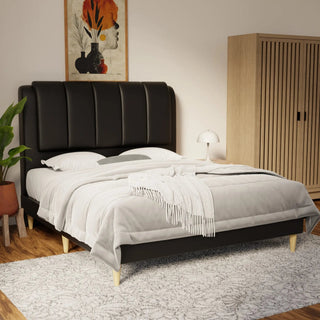 Asteron Faux Leather Bed Frame (Pet Friendly) by Esteller