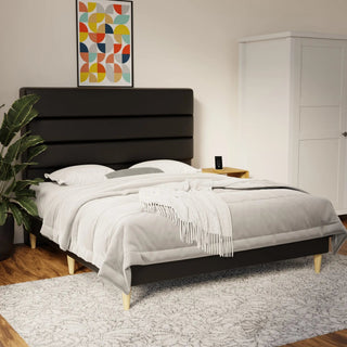 Corlune Faux Leather Bed Frame (Pet Friendly) by Esteller