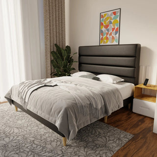 Corlune Faux Leather Bed Frame (Pet Friendly) by Esteller