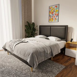Bravelle Faux Leather Bed Frame (Pet Friendly) by Esteller