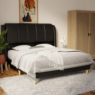 Brinley Faux Leather Bed Frame (Pet Friendly) by Esteller