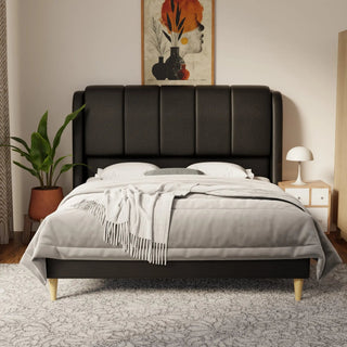 Brinley Faux Leather Bed Frame (Pet Friendly) by Esteller