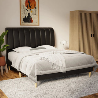 Kuro Faux Leather Bed Frame (Pet Friendly) by Esteller