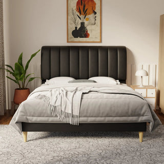 Kuro Faux Leather Bed Frame (Pet Friendly) by Esteller