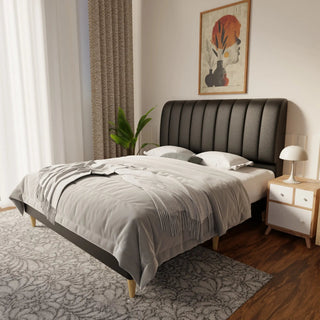 Kuro Faux Leather Bed Frame (Pet Friendly) by Esteller