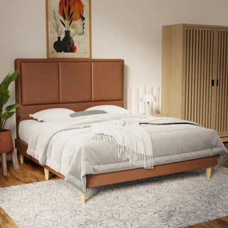 Velmira Faux Leather Bed Frame (Pet Friendly) by Esteller
