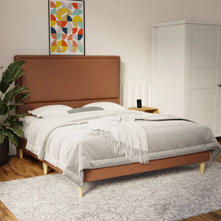 Shiro Faux Leather Bed Frame (Pet Friendly) by Esteller