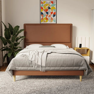 Shiro Faux Leather Bed Frame (Pet Friendly) by Esteller