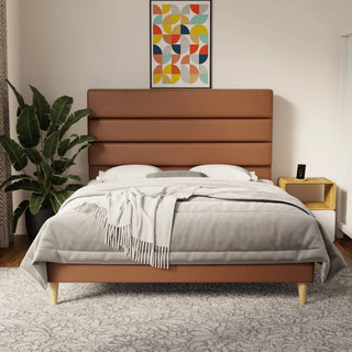 Corlune Faux Leather Bed Frame (Pet Friendly) by Esteller