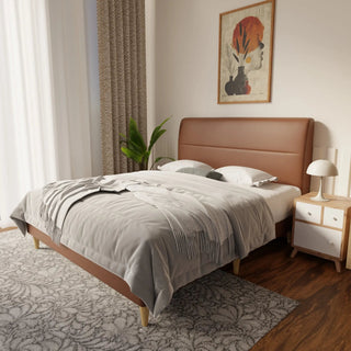Lysara Faux Leather Bed Frame (Pet Friendly) by Esteller