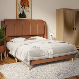 Brinley Faux Leather Bed Frame (Pet Friendly) by Esteller