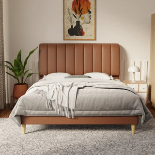 Kuro Faux Leather Bed Frame (Pet Friendly) by Esteller