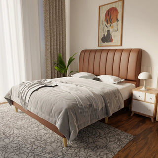 Kuro Faux Leather Bed Frame (Pet Friendly) by Esteller