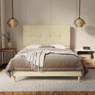 Marlowe Genuine Leather Bed Frame By Esteller