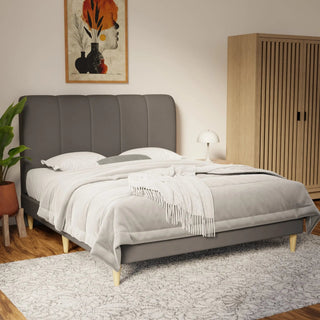 Caldrin Faux Leather Bed Frame (Pet Friendly) by Esteller