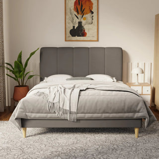 Caldrin Faux Leather Bed Frame (Pet Friendly) by Esteller