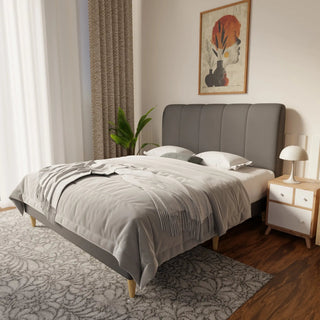 Caldrin Faux Leather Bed Frame (Pet Friendly) by Esteller