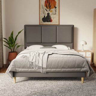 Velmira Faux Leather Bed Frame (Pet Friendly) by Esteller