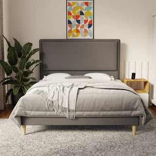 Shiro Faux Leather Bed Frame (Pet Friendly) by Esteller