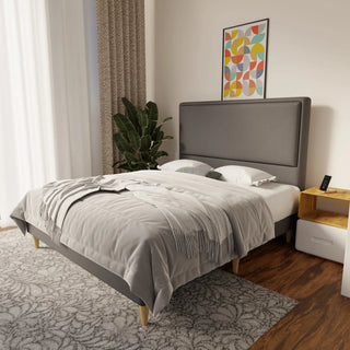 Shiro Faux Leather Bed Frame (Pet Friendly) by Esteller
